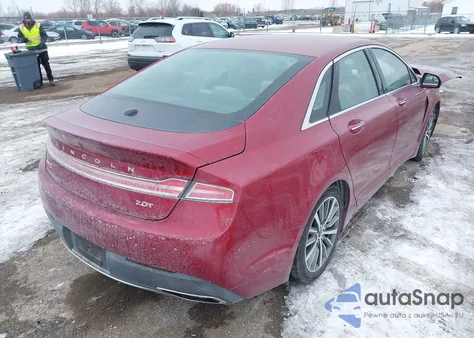 2017 Lincoln Mkz Premiere z USA, uszkodzony, nr VIN 3LN6L5A91HR649972